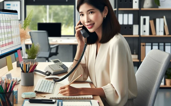 Administrative assistant - đang làm việc ở Canada