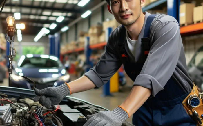 Automotive mechanic helper - đang làm việc ở Canada