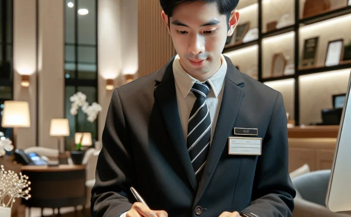 Clerk, hotel front desk - وظيفة في كندا