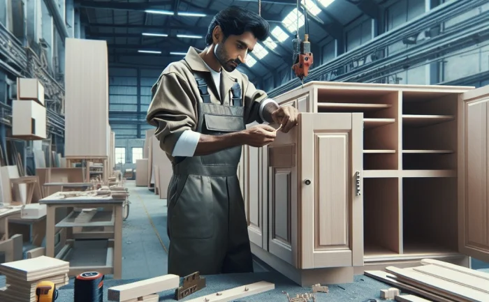 Cabinet assembler - furniture manufacturing - đang làm việc ở Canada