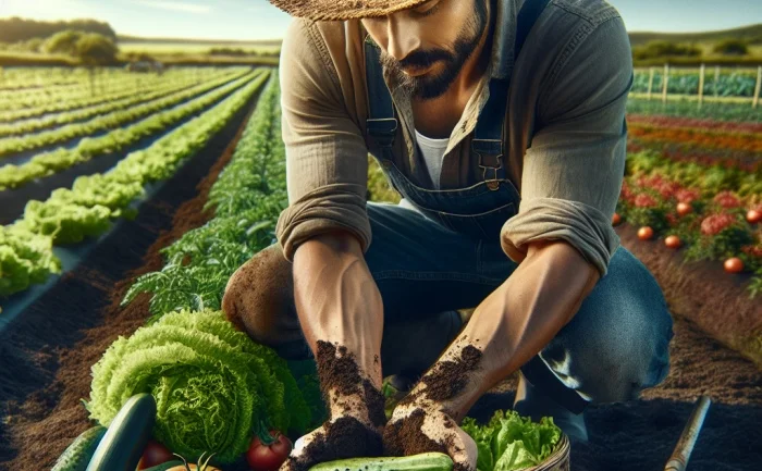 Farm worker, vegetables - đang làm việc ở Canada