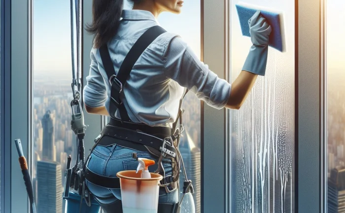 Window cleaner - đang làm việc ở Canada